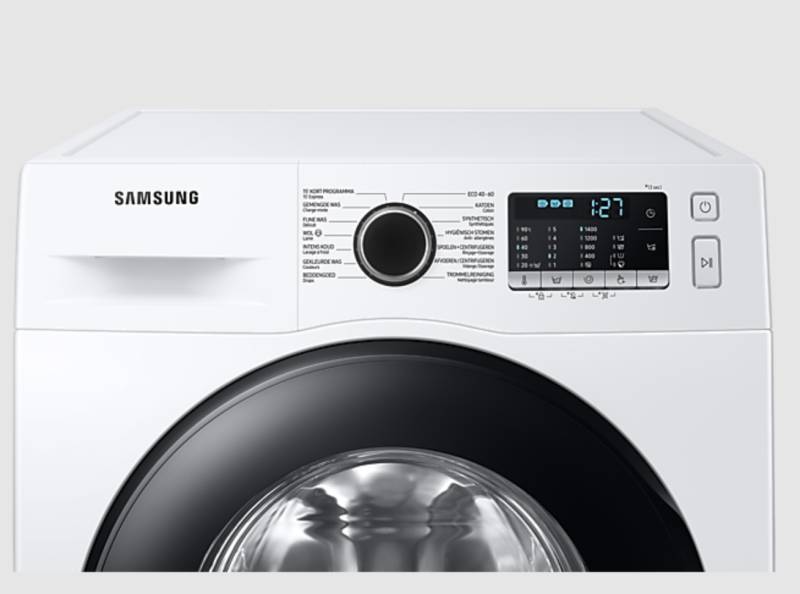WW91TA049AE / Zwarte deur Samsung Machines à laver - Elektro Loeters