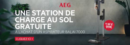 STATION DE CHARGE D.V.D. €99 GRATUIT du fabricant AEG - APRES ACHAT CHEZ LOETERS